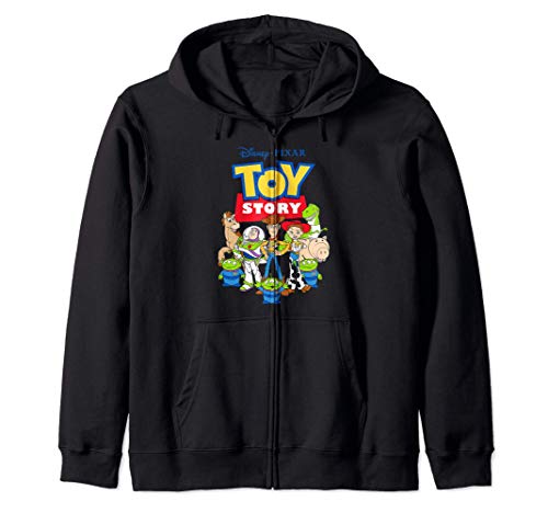 Disney Pixar Toy Story Buzz Woody Jessie Sudadera con Capucha