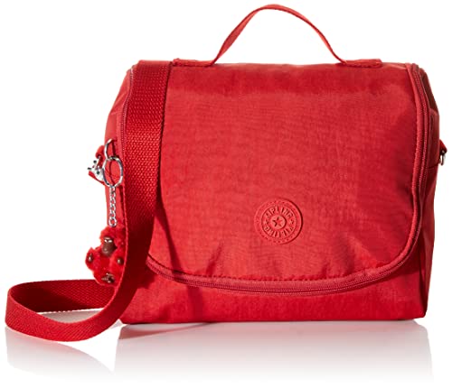 Kipling New Kichirou, Bolsa Térmica Porta Alimentos 6 L de Capacidad, 23 cm, Rojo (Tonal de Cereza)