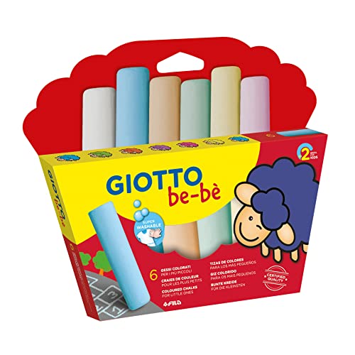 Giotto Be-Bè Súper Tizas Estuche 6 unidades