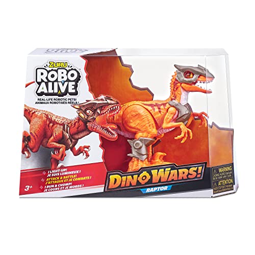 Raptor Robótico con armadura DINO WARS