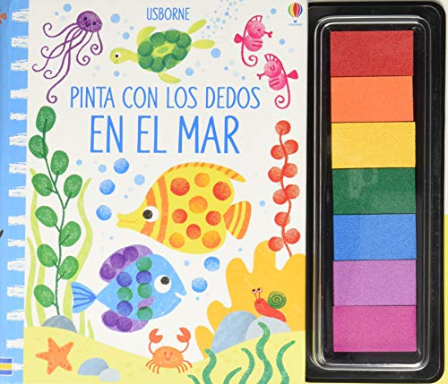 En el mar (Pinta con los dedos)