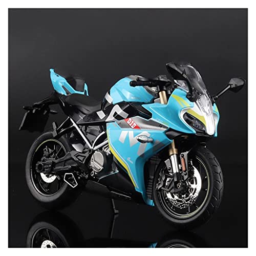 Motocicleta Escala Modelo 1:18 CF-MO-TO 250SR Aleación Modelo De Motocicleta Juguete Metal Locomotora Ornamento Colección Regalos Niños Juguetes (Color : 250SR-C)