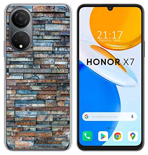Funda Silicona para Huawei Honor X7 diseño Ladrillo 05 Dibujos