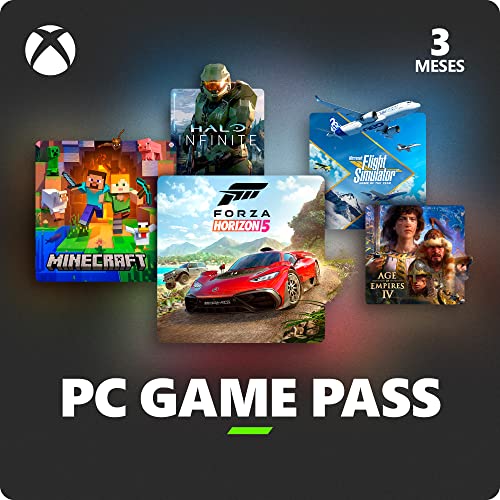 Suscripción Xbox Game Pass para PC - 3 Meses | Windows 10 PC - Código de descarga