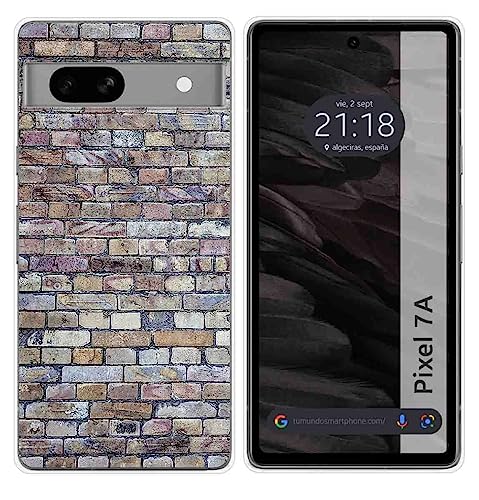Funda Silicona para Google Pixel 7a 5G diseño Ladrillo 02 Dibujos