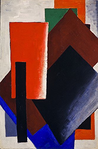 Kazimir Malevich Giclee Papel de Arte impresión Obras de Arte Pinturas Reproducción de Carteles(Lyubov Popova arquitectónico pictórico)
