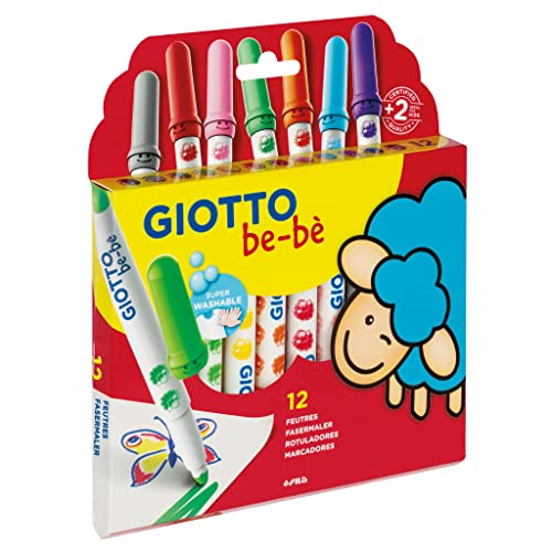 Giotto Be-Bè Súper Rotuladores Estuche 12 Uds