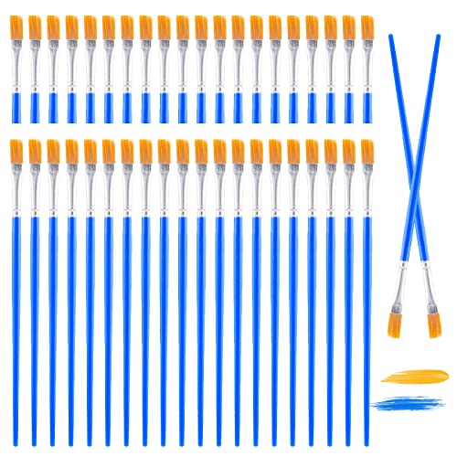 TSHAOUN 70 Piezas Pintura Pinceles para Niños Pintura al óleo para Principiantes, Pinceles Pintura Acrilica, Escuela Pinceles Pintura Detallada Acrilica Pinceles sintéticos para óleo y Acuarela