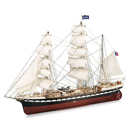 Artesanía Latina - Maqueta de Barco en Madera – Buque Escuela Francés, Belem - Modelo 22519, Escala 1:75 - Maquetas para Montar - Nivel Avanzado
