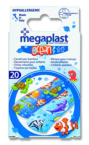 Tiritas Infantiles Colores Surtidos, MEGAPLAST, 20uds.
