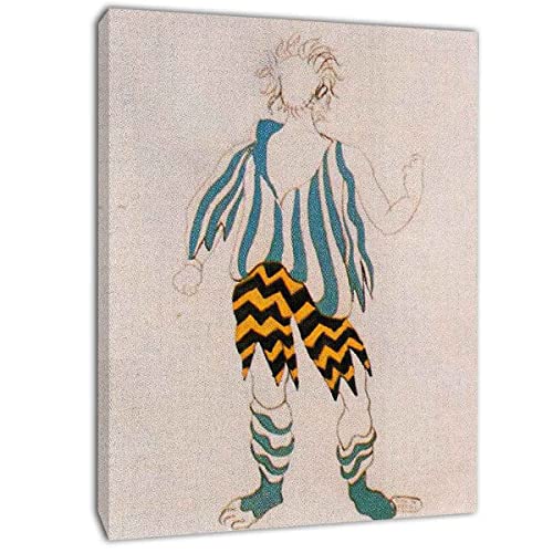TANEGE Pablo Picasso Cuadro Decorativo Canvas Lienzo Impresión |Obras de Arte Para Paredes Del Hogar Montado En Bastidor De《Ballet》