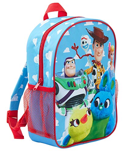 Disney Toy Story 4 Mochila Buzz Lightyear Woody Forky Little Bo Peep, Blue, Talla única, Mochila
