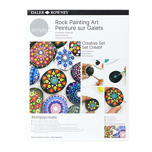 Set de pintura daler rowney simply creativo rock