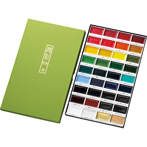 Kuretake 36 Color Set MC20/36V Picture Letter Face Color Unleashed (Japan Import)