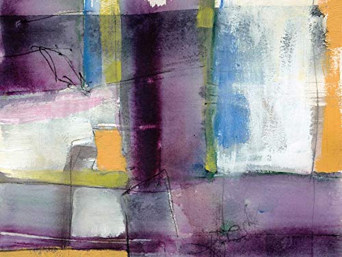 ART-PRINT-on-matte-paper-220gr- Vibrant Rhythm II Goldberger Jennifer - Abstracto horizontal Imagen Abstracto Contemporáneo Moderno Libre Expresión Pintura Fine Art Pr 23_X_31_in