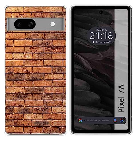 Funda Silicona para Google Pixel 7a 5G diseño Ladrillo 04 Dibujos