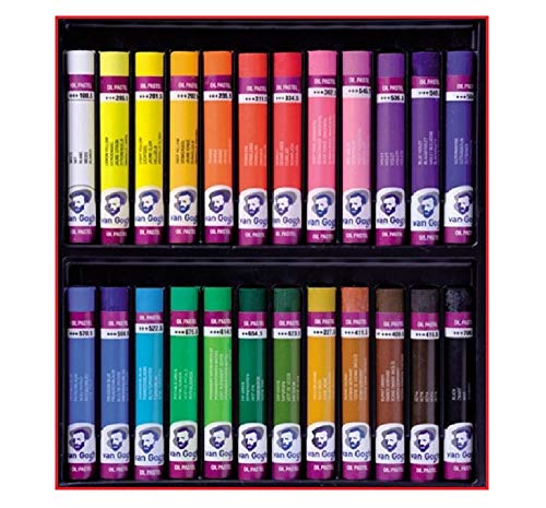24 pzas Van Gogh Oil Pastels (Importación de Francia)