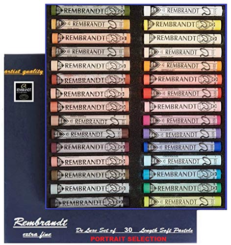 REMBRANDT Juego de bastoncillos secos al pastel 30 SELECCIÓN Retrato Extrafino